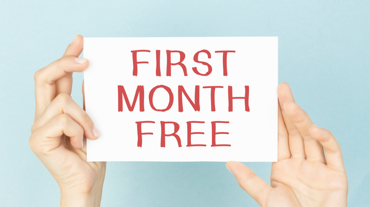 First Month FREE